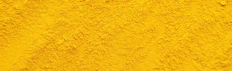 yellow turmeric powder